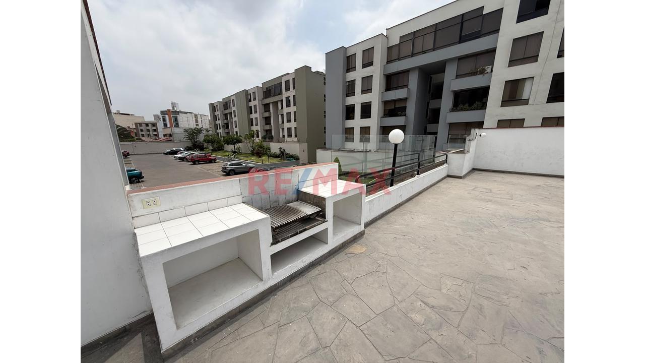 Alquiler De Acogedor Departamento Dentro De Condominio - San Borja — foto 15