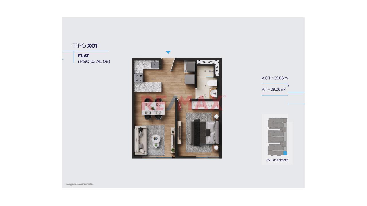 Dpto 1 Hab | Venta | Chorrillos — foto 2