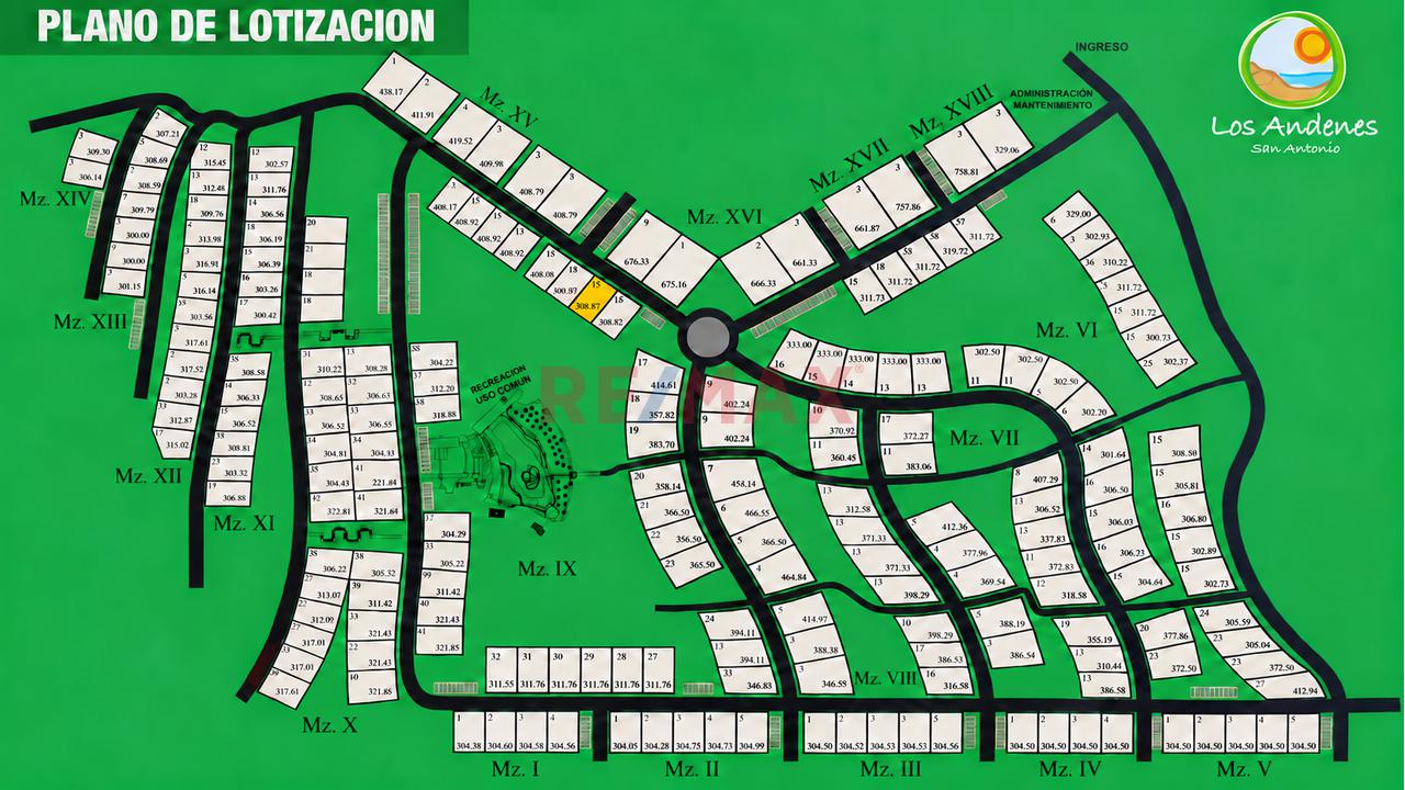 Lote Familiar De 309 M² En 1ª Fila, San Antonio, Condominio Exclusivo - 19