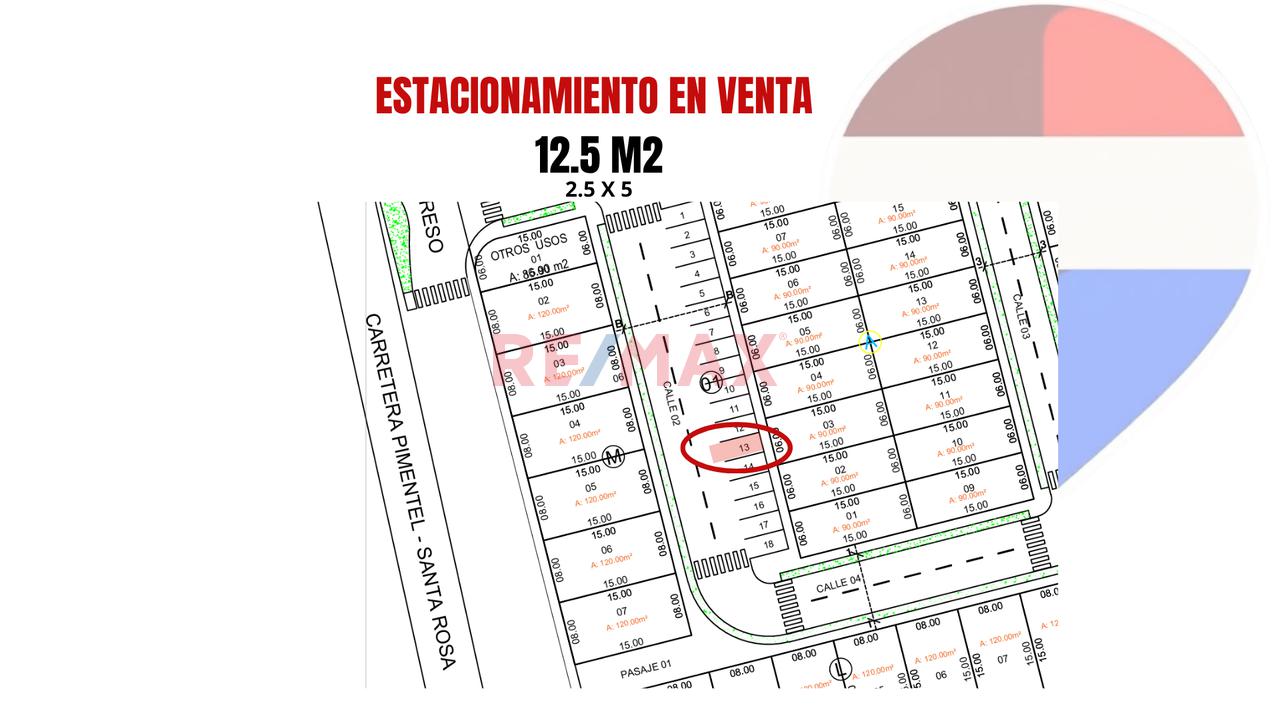 🚗 ¡Estacionamiento N° 13 En Venta En Santa Rosa - Chiclayo! - 3