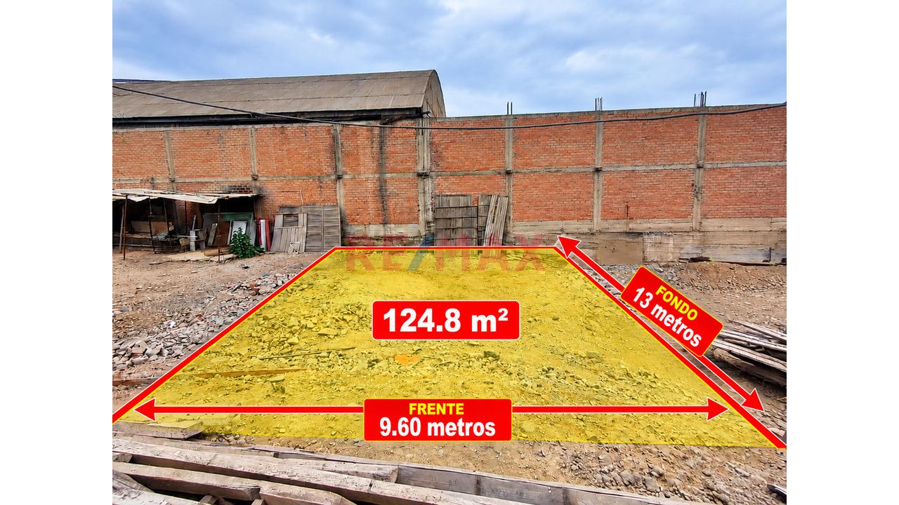 Terreno En Venta En Jicamarca | 124.80 M² Cerca De Av. El Sol | S/ 120,000 - 1
