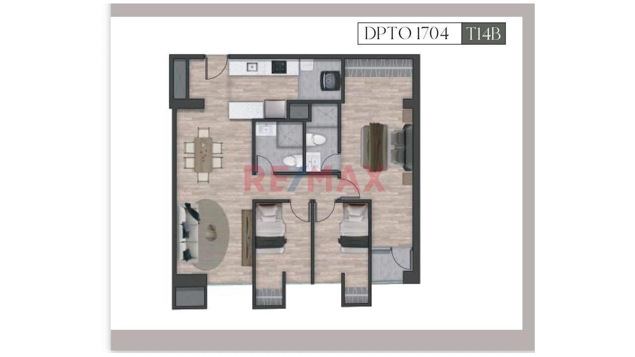 Departamento De Estreno Estilo Neoyorquino 3 Dorm, 2 Baños. - 21