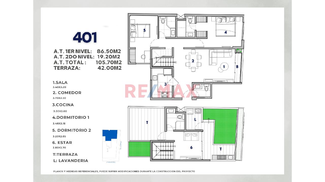 Lindo Duplex De Estreno - Frente A Parque En San Borja - 13