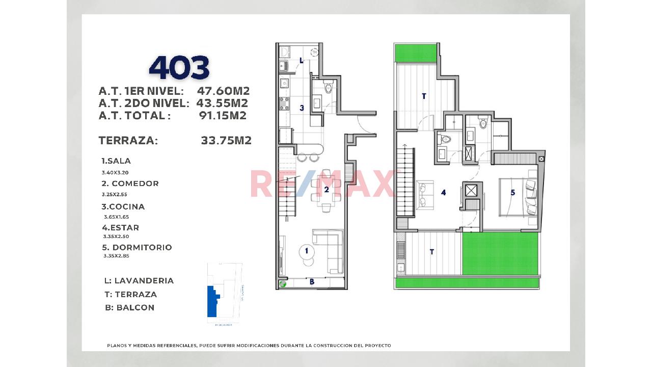 Lindo Duplex De Estreno - Frente A Parque En San Borja - 13
