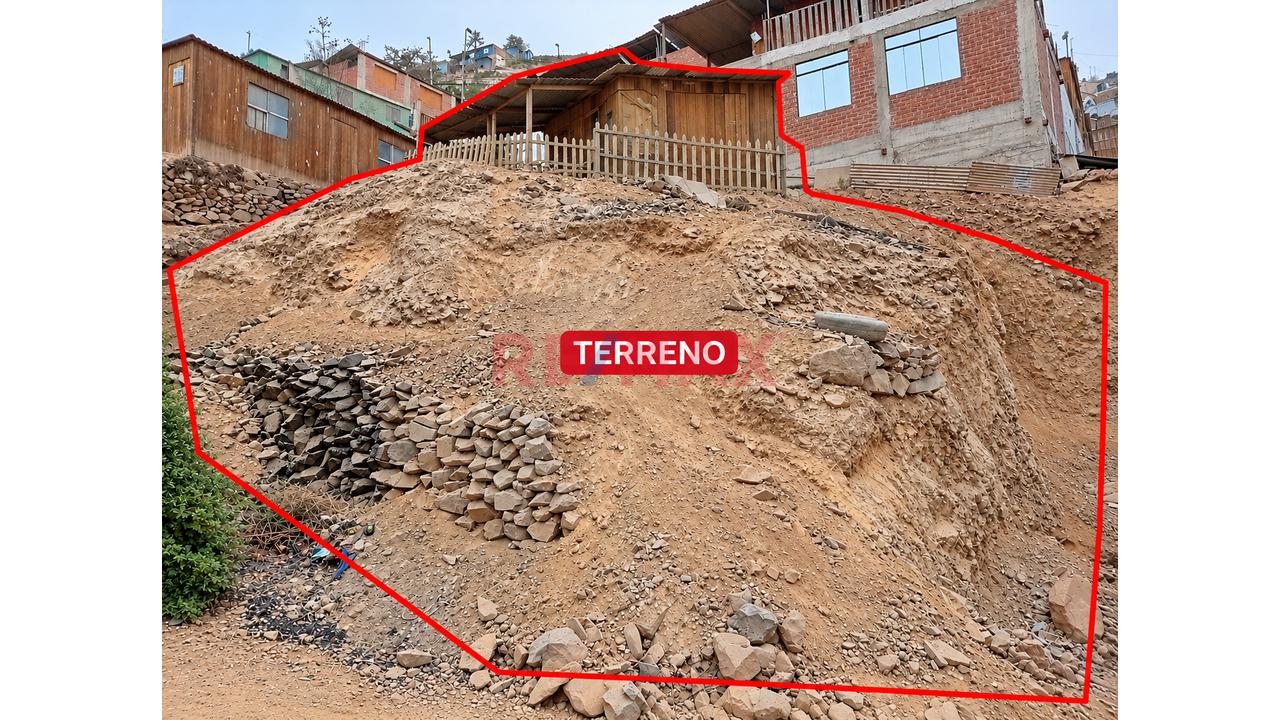 Terreno En Venta En Huaycán | Área Aprox. 164 M² Y 18 Metros De Frente | S/ 60,000 - 1