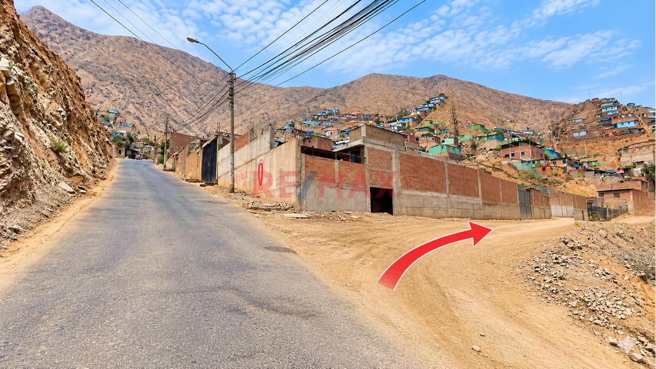 Terreno En Venta En Huaycán | Área Aprox. 164 M² Y 18 Metros De Frente | S/ 60,000 - 6