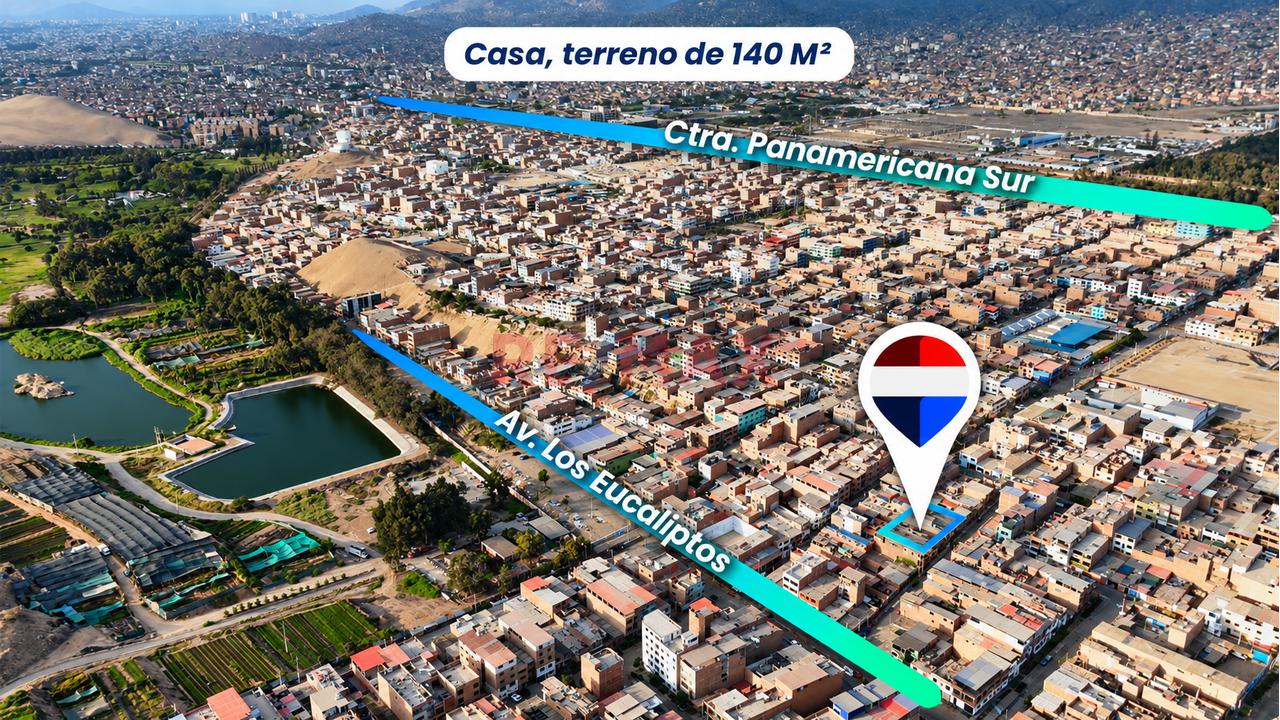 Vendo Casa Como Terreno En San Juan De Mirfaflores - 140M2 - 2