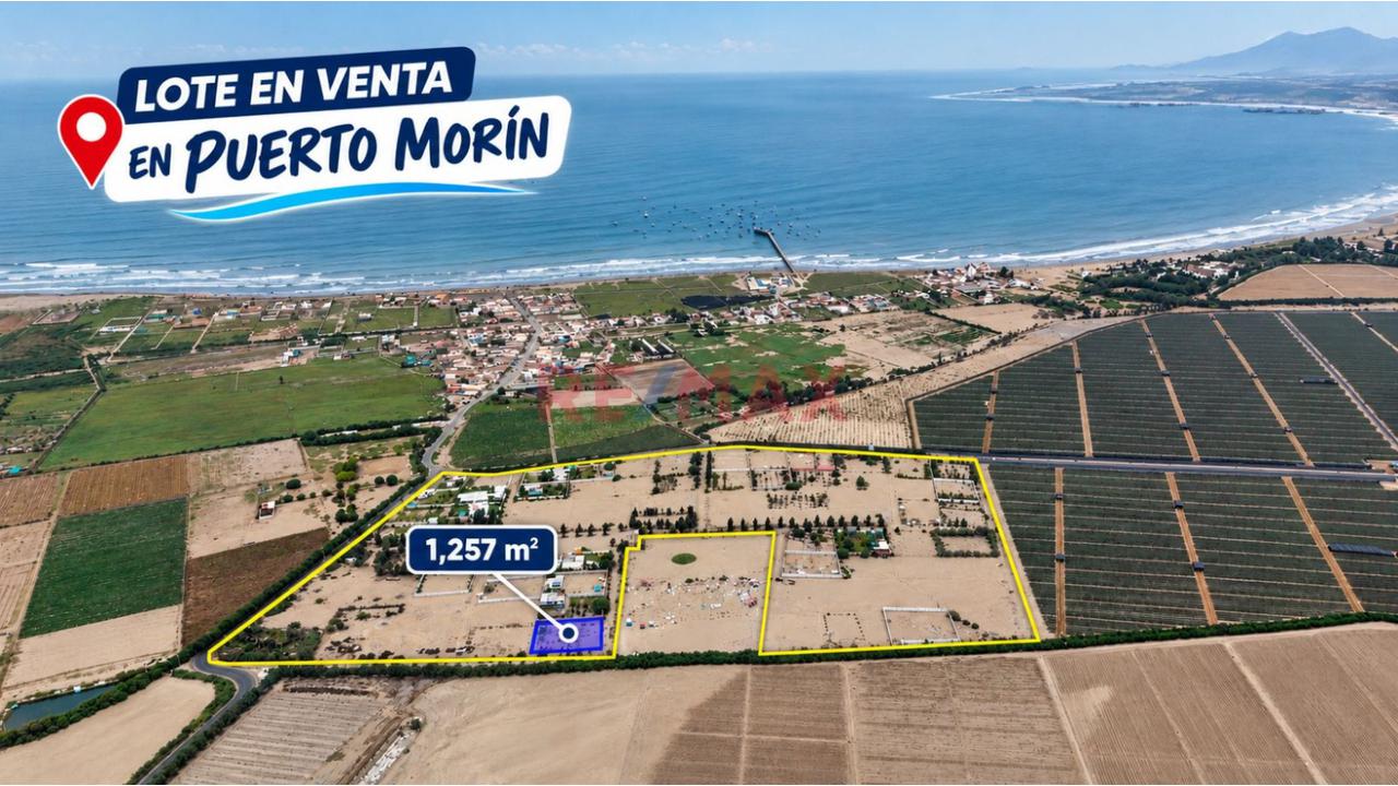 Terreno En Esquina De 1,257 M² En Condominio Privado – Puerto Morín - 1