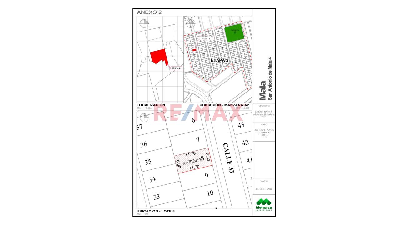Terreno 70.20 M2 Etapa Ii Condominio Menorca En San Antonio De Mala Cañete — foto 6