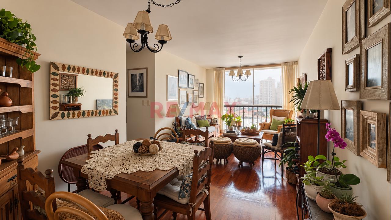 Departamento En Venta En Pueblo Libre – Iluminado, Equipado Y Con Vista A Parque Interior — foto 4