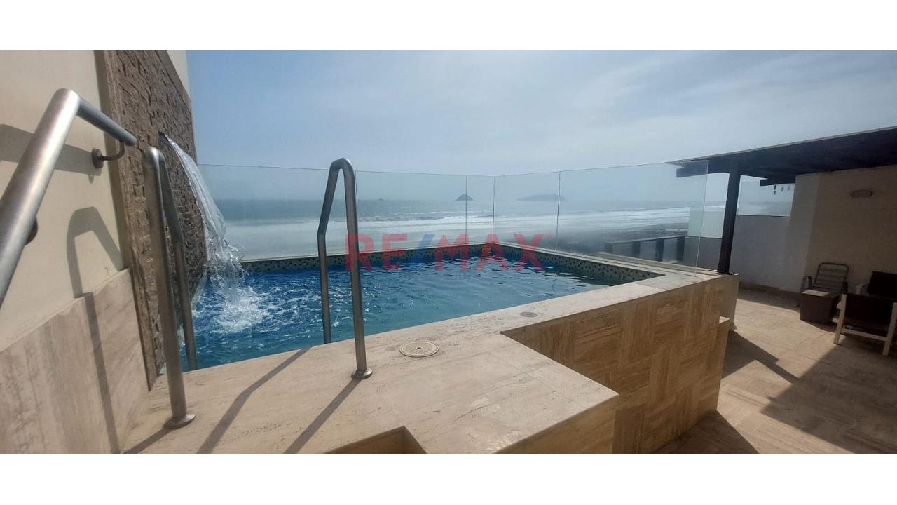 Duplex Con Vista Al Mar En Playa Arica 2 Dorm + 3Ra Hab Y Piscina — foto 7