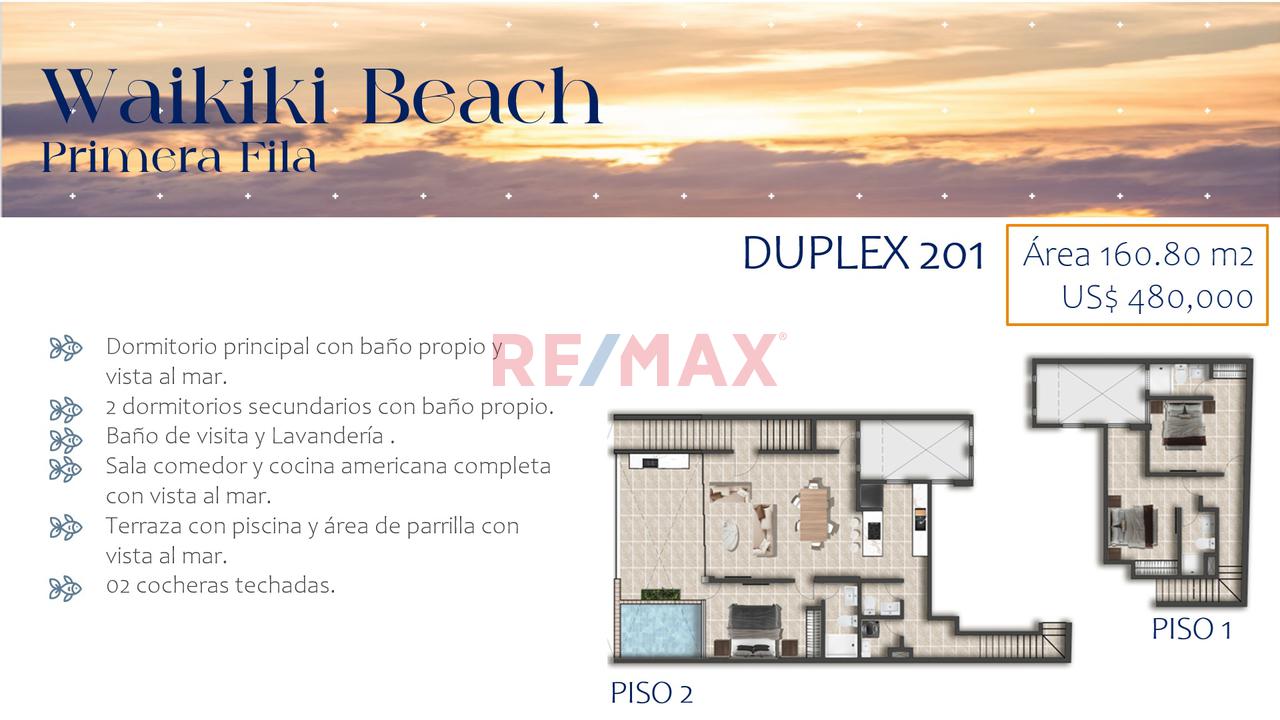 Flat 147 M² Con Vista Al Mar + Piscina Y Parrilla – Playa Caballeros — foto 9