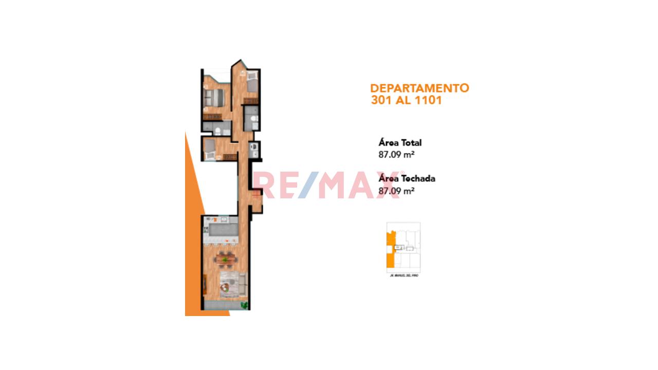 🏡 Flat De 3 Dormitorios 87 M² – Piso 9 | Estilo Resort | Entrega Abril 2027 — foto 2
