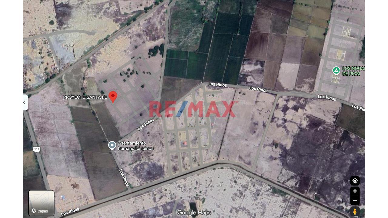 Terreno En Venta En Santa Fe Picsi Ferreñafe - 1