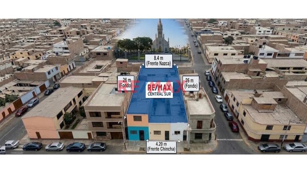 🔥¡Ocasion - Terreno En Venta 218.4 M2 Calle Nazca Hasta Chincha - Frente A La Iglesia Luren - Ica🔥¡ - 1
