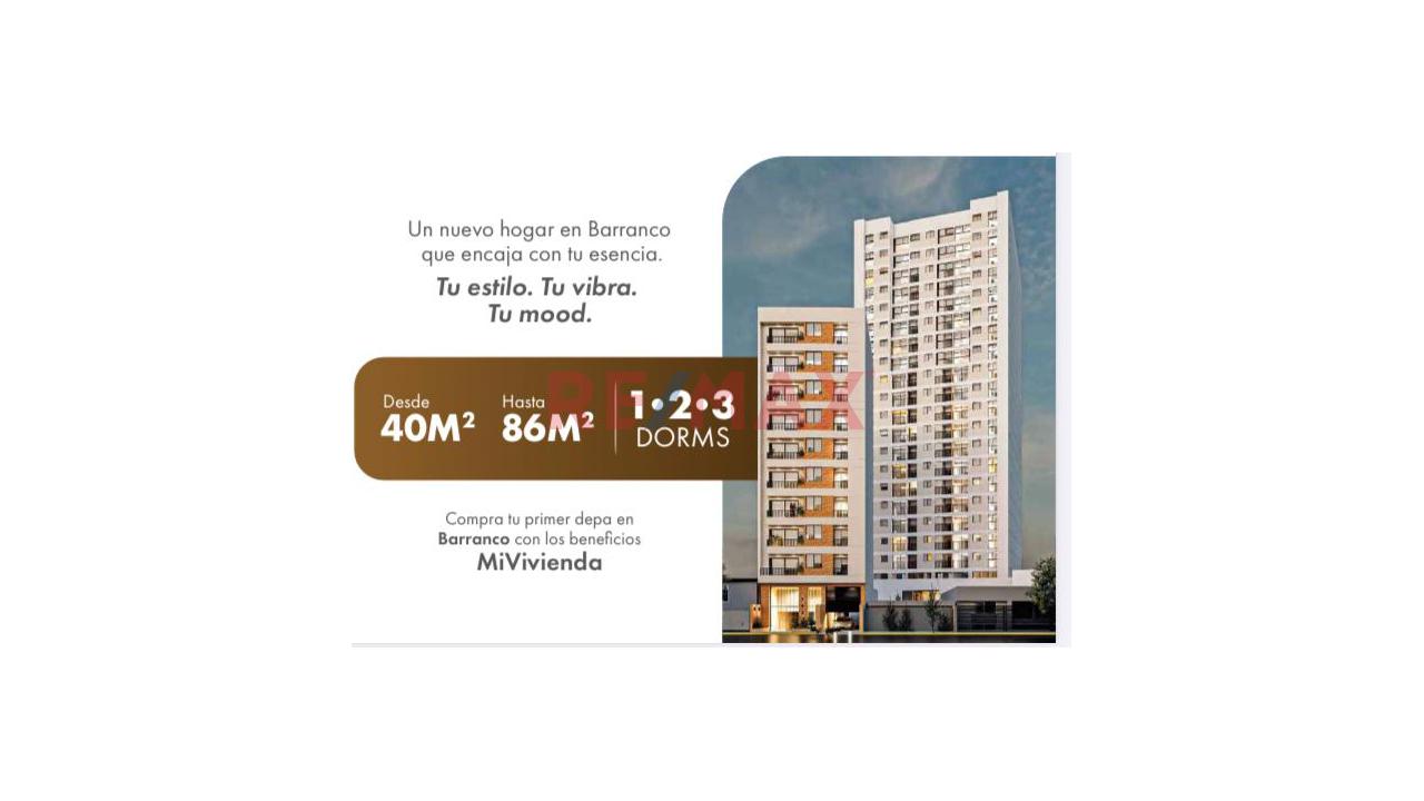 ¡Preventa En Barranco! Departamento De 46.07M2| 1Dormitorio + 1 Bañ0| Entrega Marzo 2028 - 1