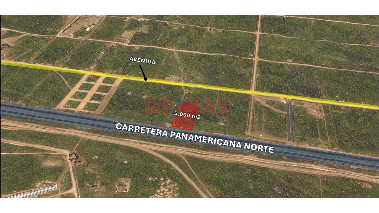 Terreno De 5,000 M² Con Frente A La Panamericana Norte | Km 113 - 2