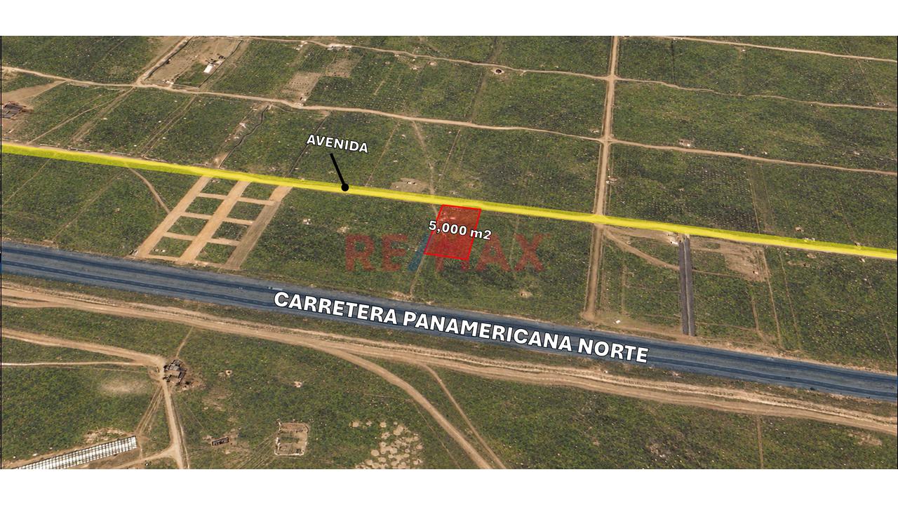 Terreno De 5,000 M² A Un Paso De La Panamericana Norte | Km 113 - 2