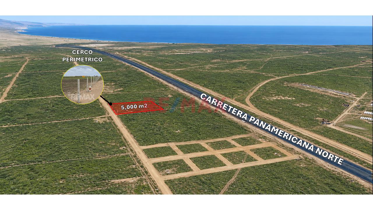 Terreno De 5,000 M² A Un Paso De La Panamericana Norte | Km 113 - 5
