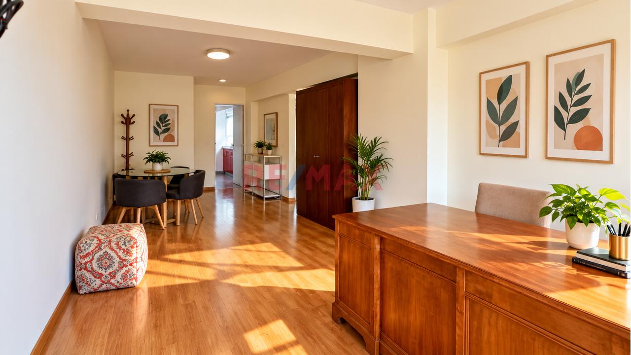 Departamento En Alquiler En Surquillo, 2 Habitaciones, 2 Baños Completos Más Baño De Servicio Y 82 M² Totales — foto 4