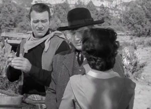 A video clip called Well, say, isn't this the Morgan baby?  Yes, I'm minding her.