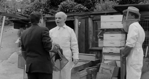 A video clip called I'm so glad you dropped in, Mr. Barker.