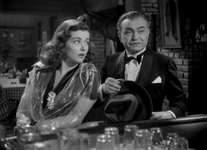 A video clip called I think I'll change my mind. I could stand a drink  a Rum Collins.