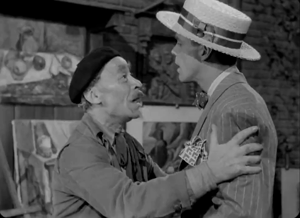 A video clip called He told me to telephone him. You wait here, eh?