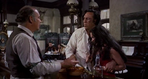 A video clip called You owe me six bits.  Wait a minute, Barney.