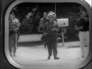 A video clip called have been organized to search out and destroy the marauding ghouls.