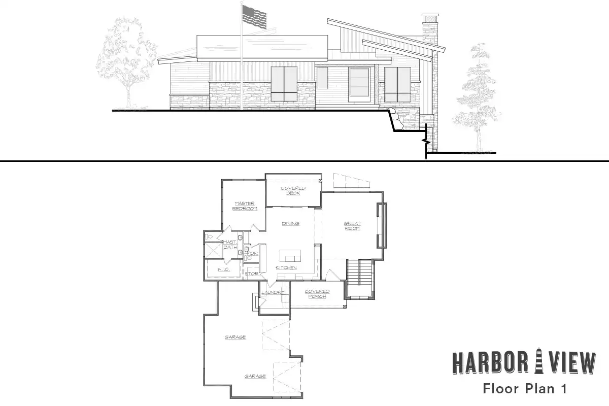 Harbor View Floor Plan 1