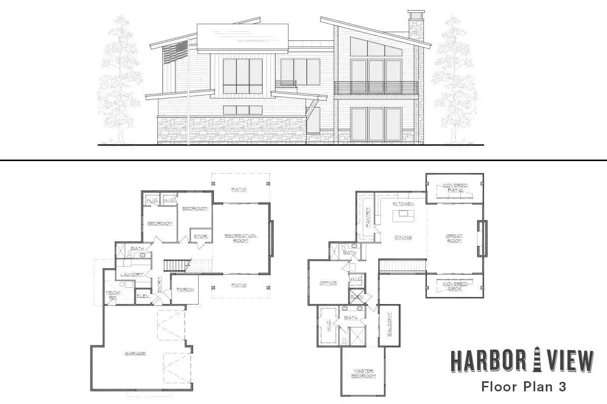 Harbor View Floor Plan 3