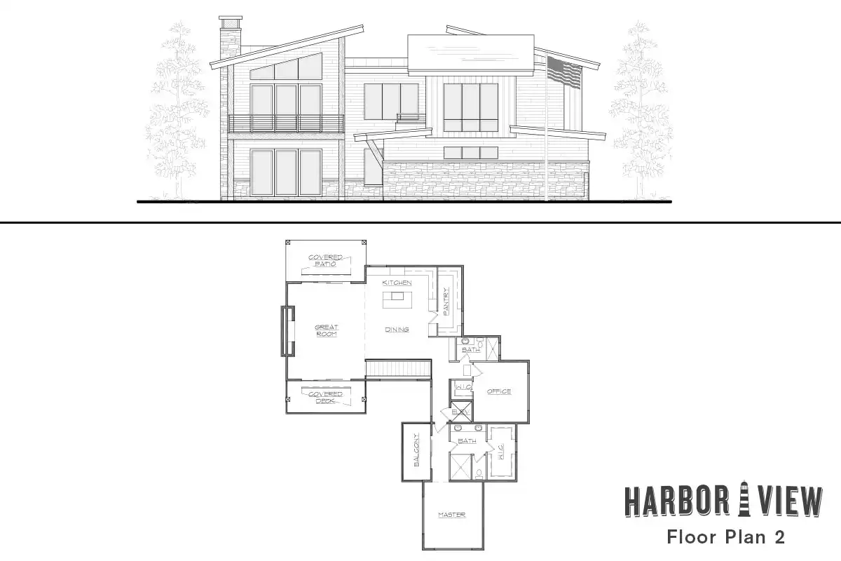 Harbor View Floor Plan 2