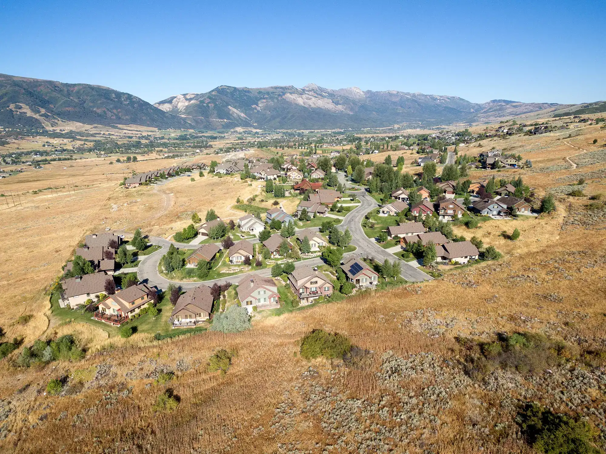 Aerial View of Trappers Ridge