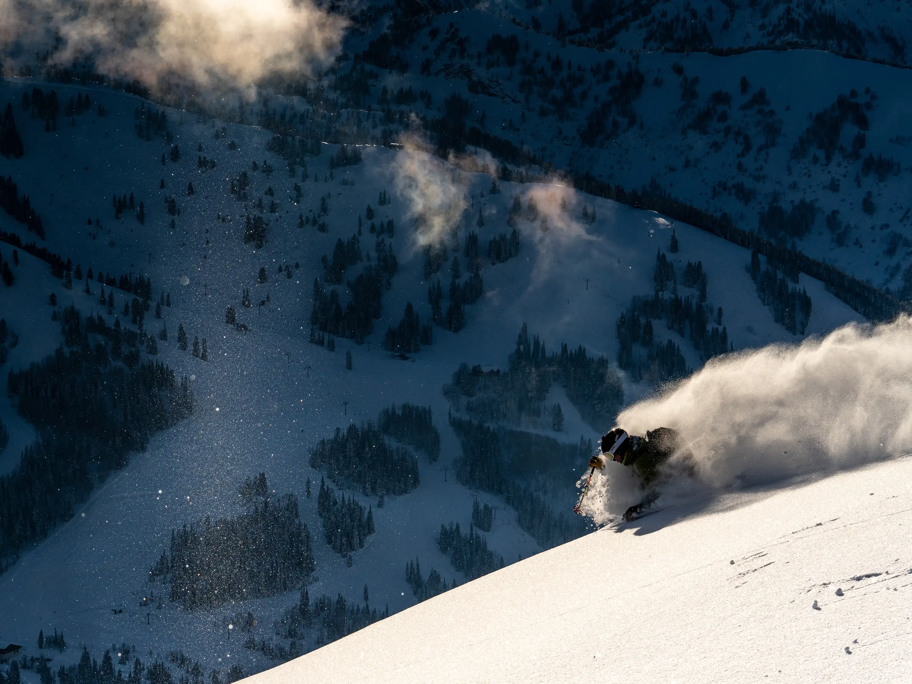 Wasatch Skiing by Cam McLeod