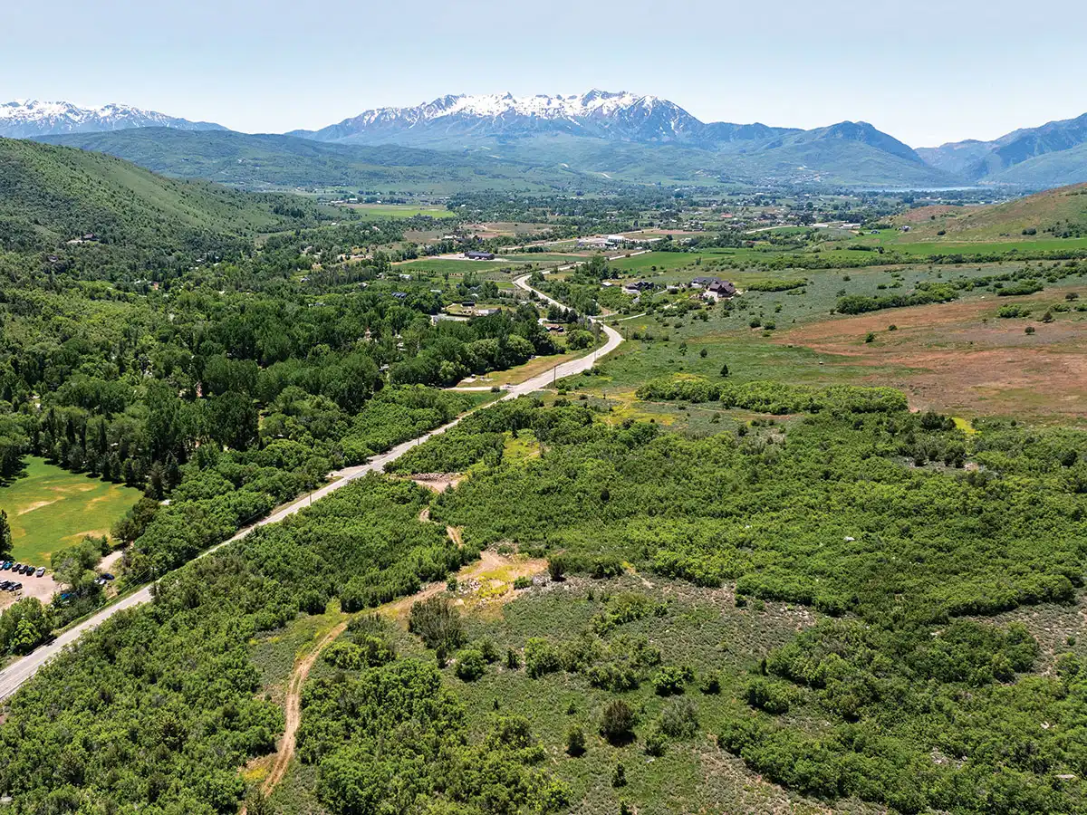 Views of Snowbasin, Huntsville, and Pineview Reservoir from Gateway Estates