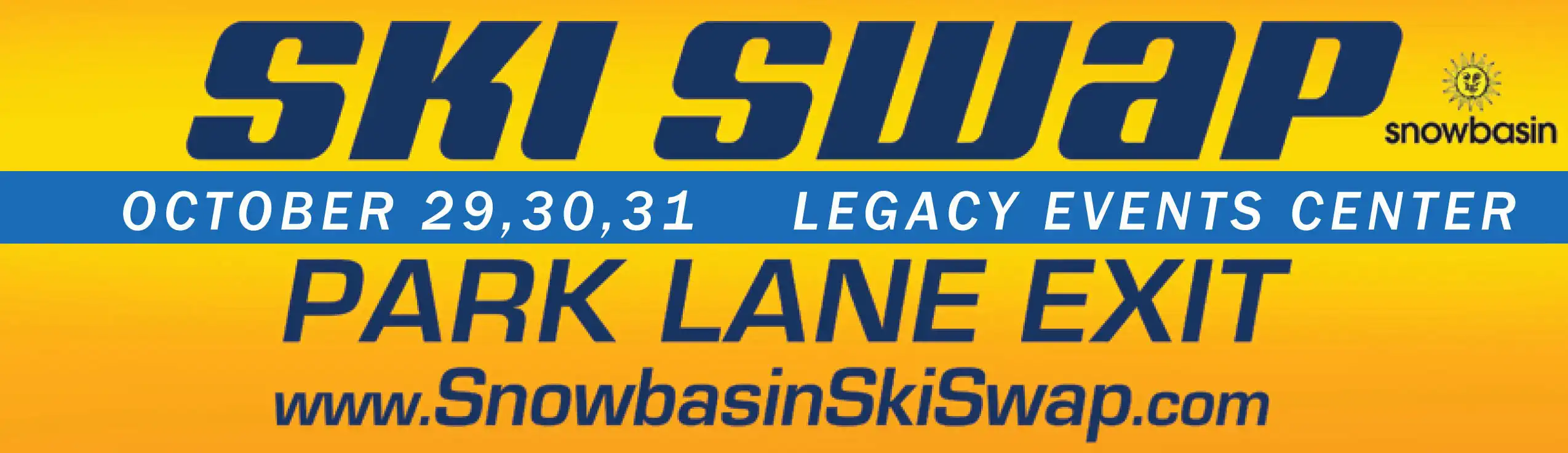 hero image for blog Snowbasin Ogden Valley Winter Sports Foundation Ski Swap