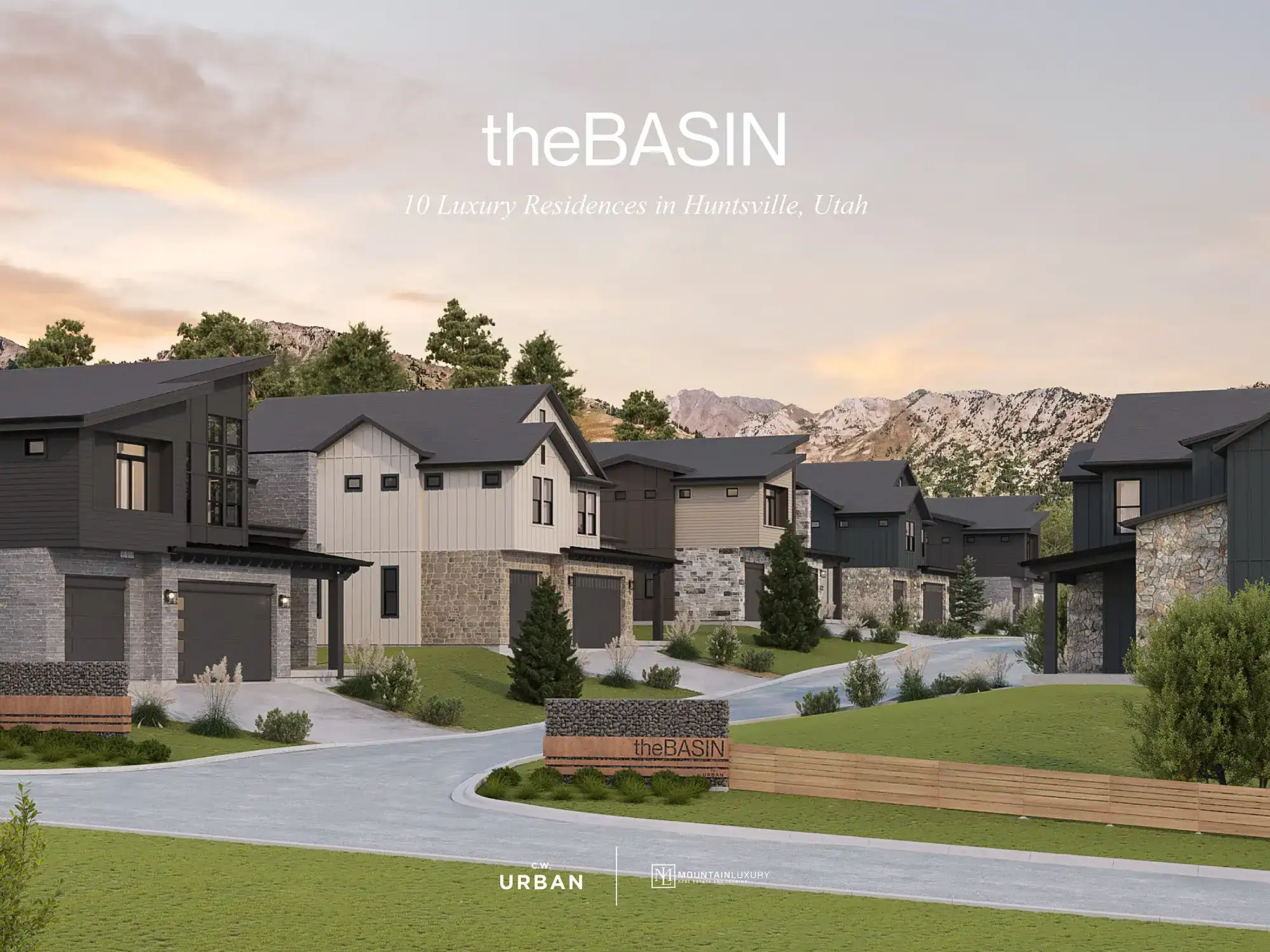 Photo realistic rendering of theBasin subdivision.
