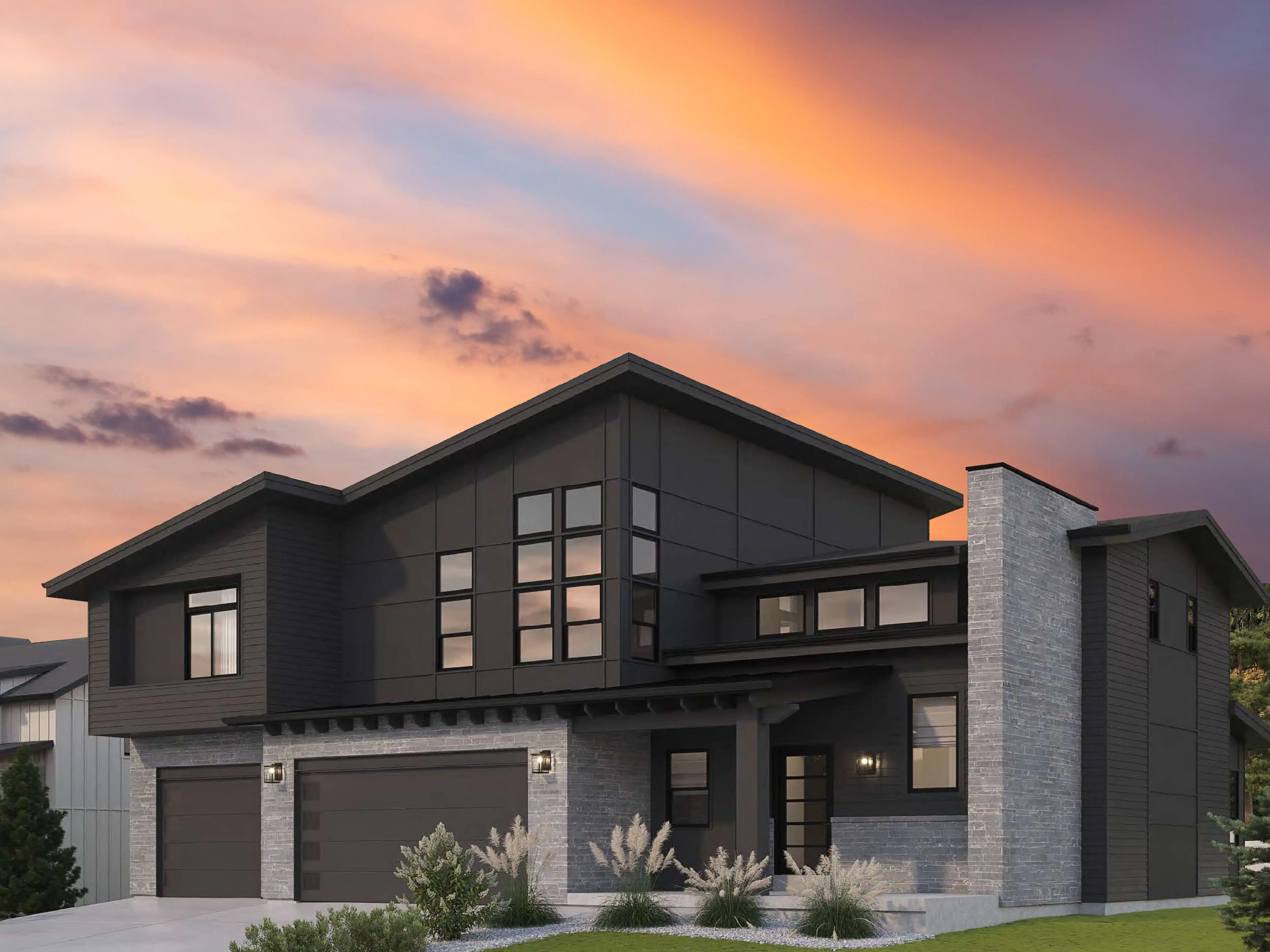 Artistic rendering of theBasin Parade of Homes Featured Home