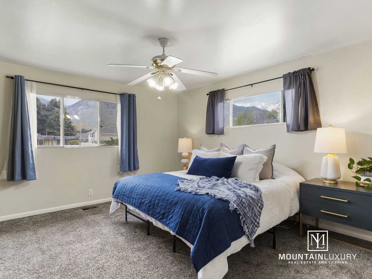 Master Bedroom of 2537 N 600 E North Ogden