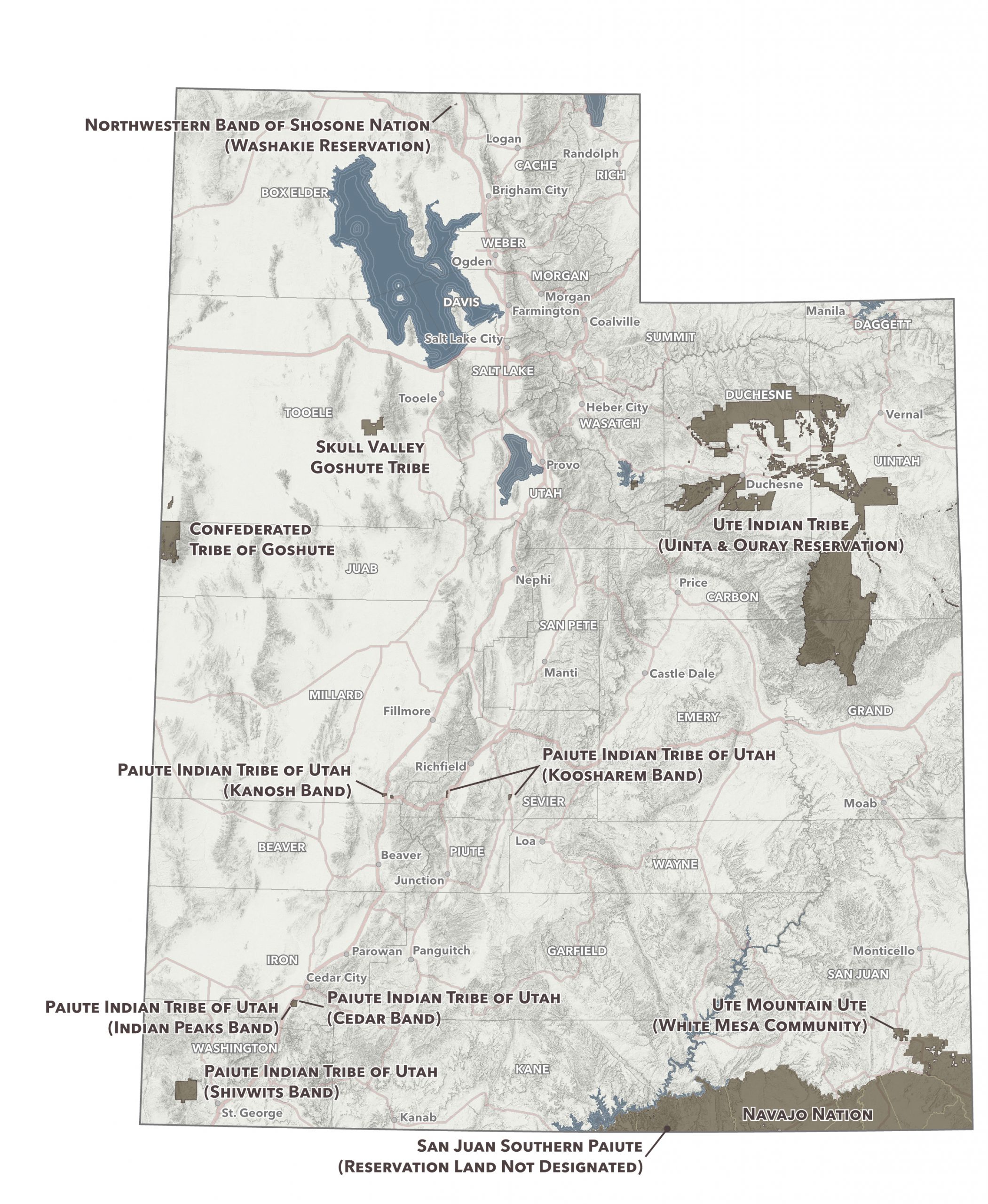 Tribal Lands Map