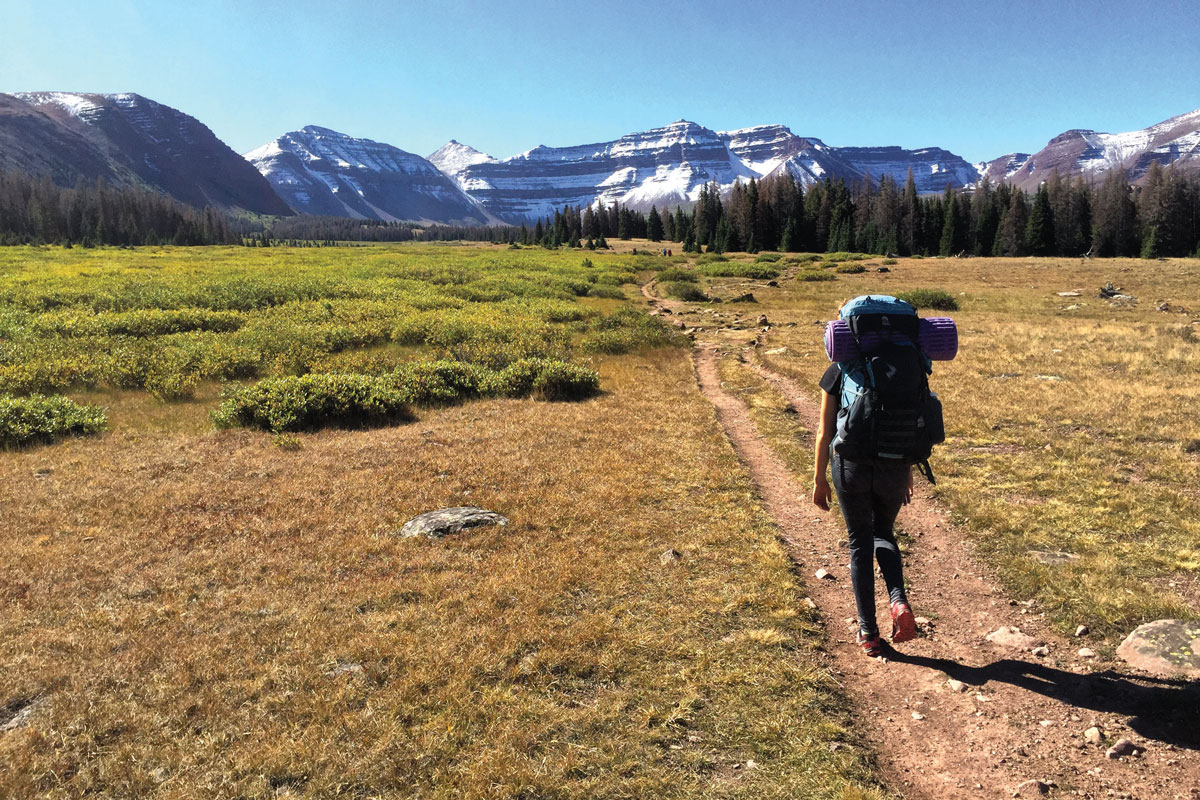 Hiking Kings Peak Utah