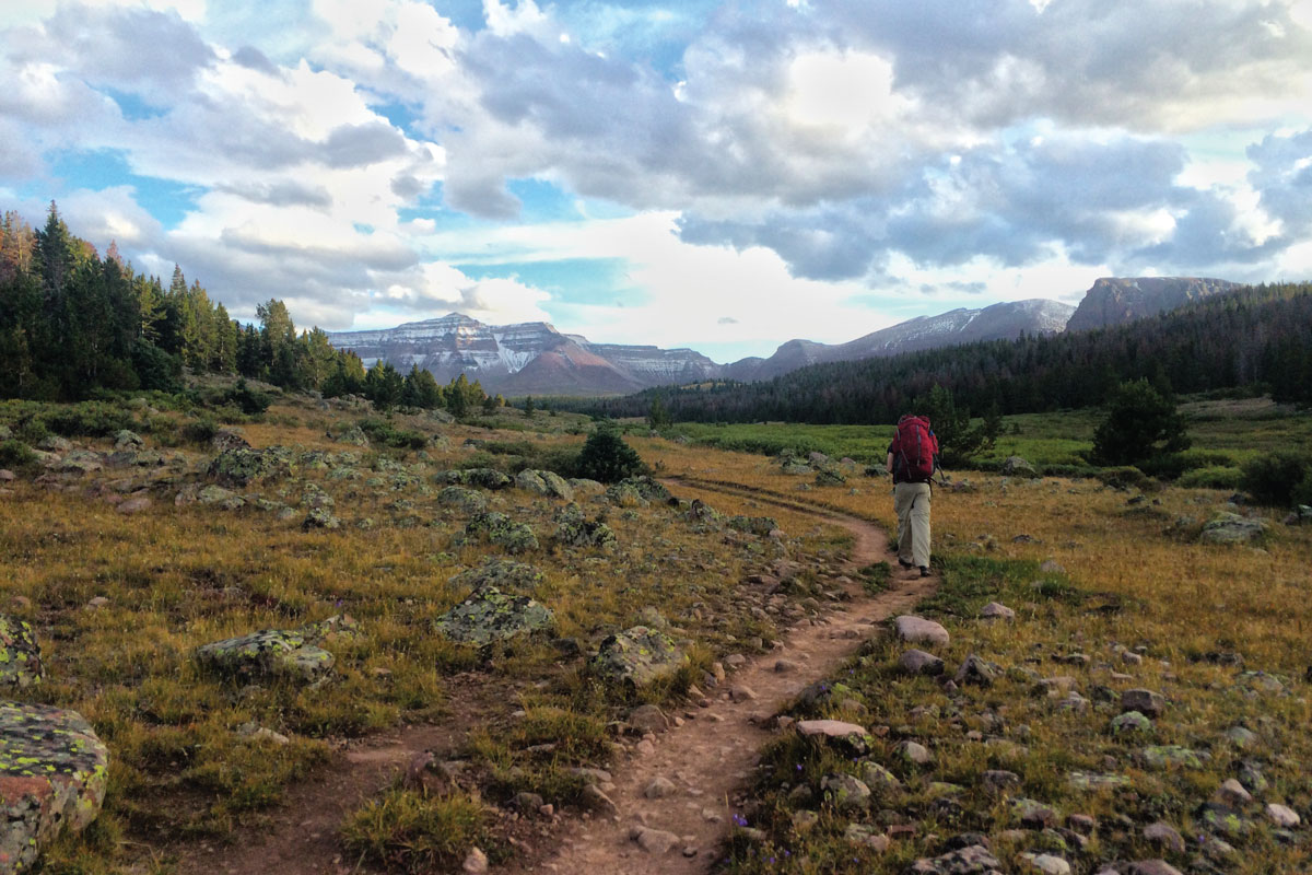 Hiking Kings Peak Utah