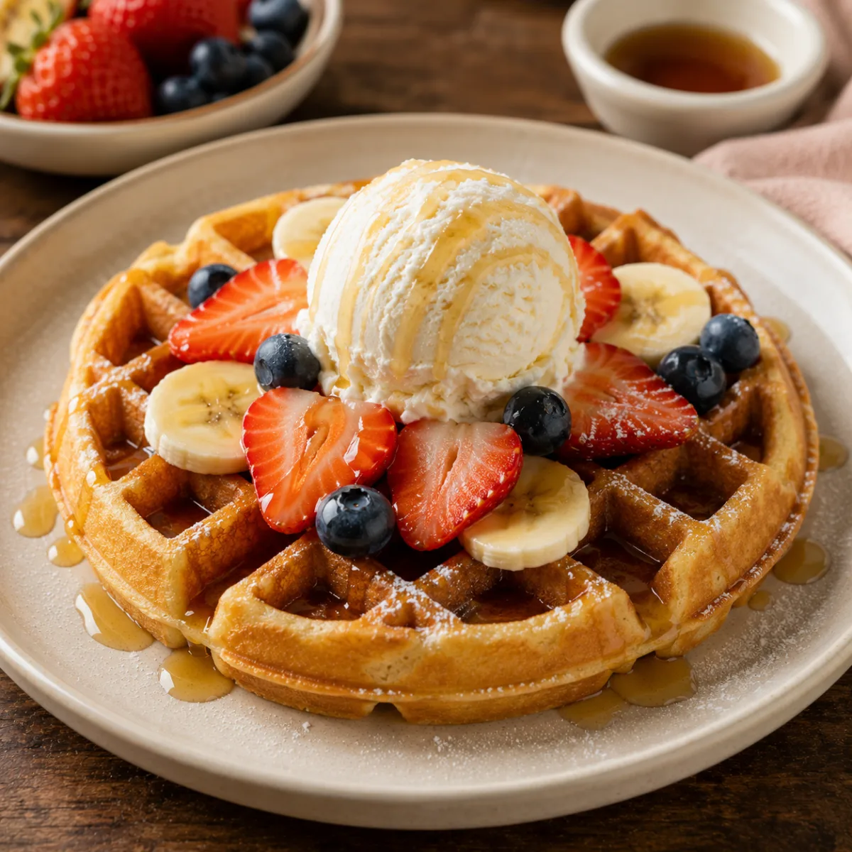 Waffles Dulces | Nandi