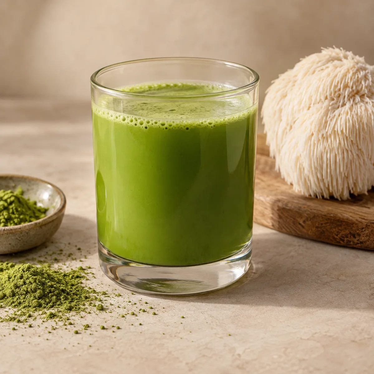Matcha Mind Fungcional — botella 250 ml | Simbiosis | The Mushroom Boutique