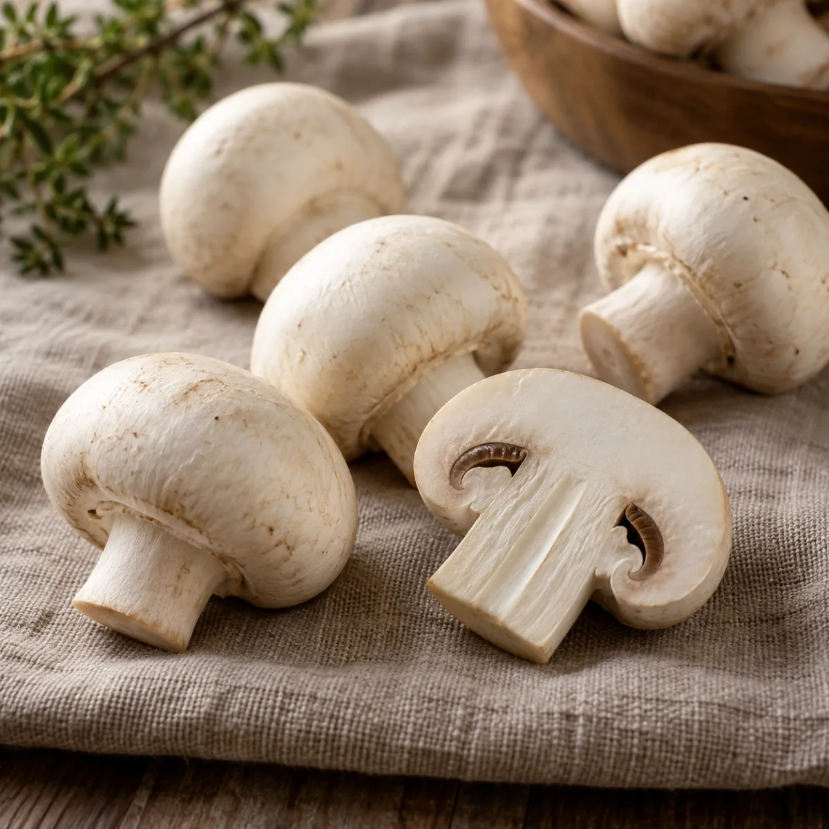 Champiñón Blanco Fresco | Simbiosis | The Mushroom Boutique