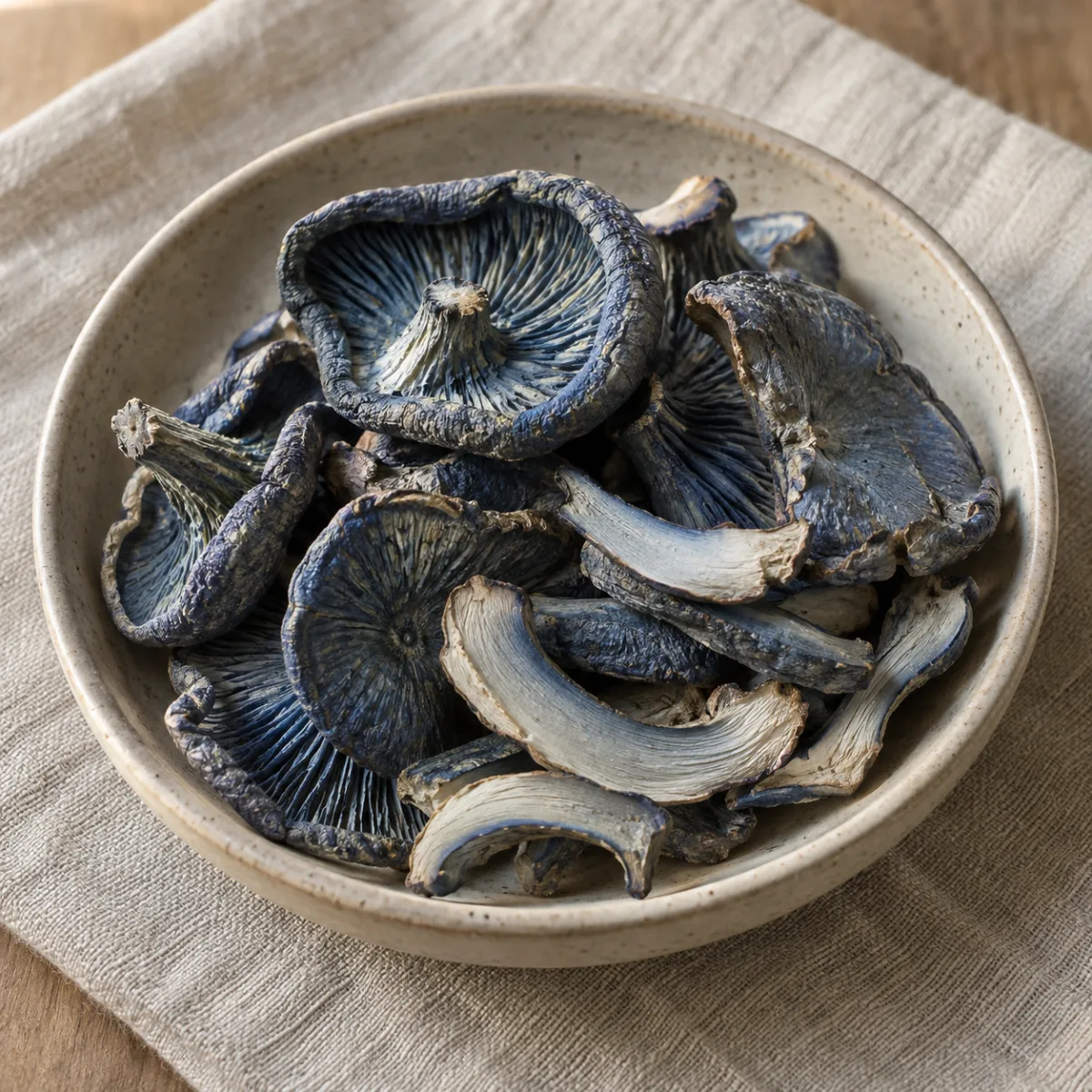 Azulito Silvestre Deshidratado — 100 g | Simbiosis | The Mushroom Boutique