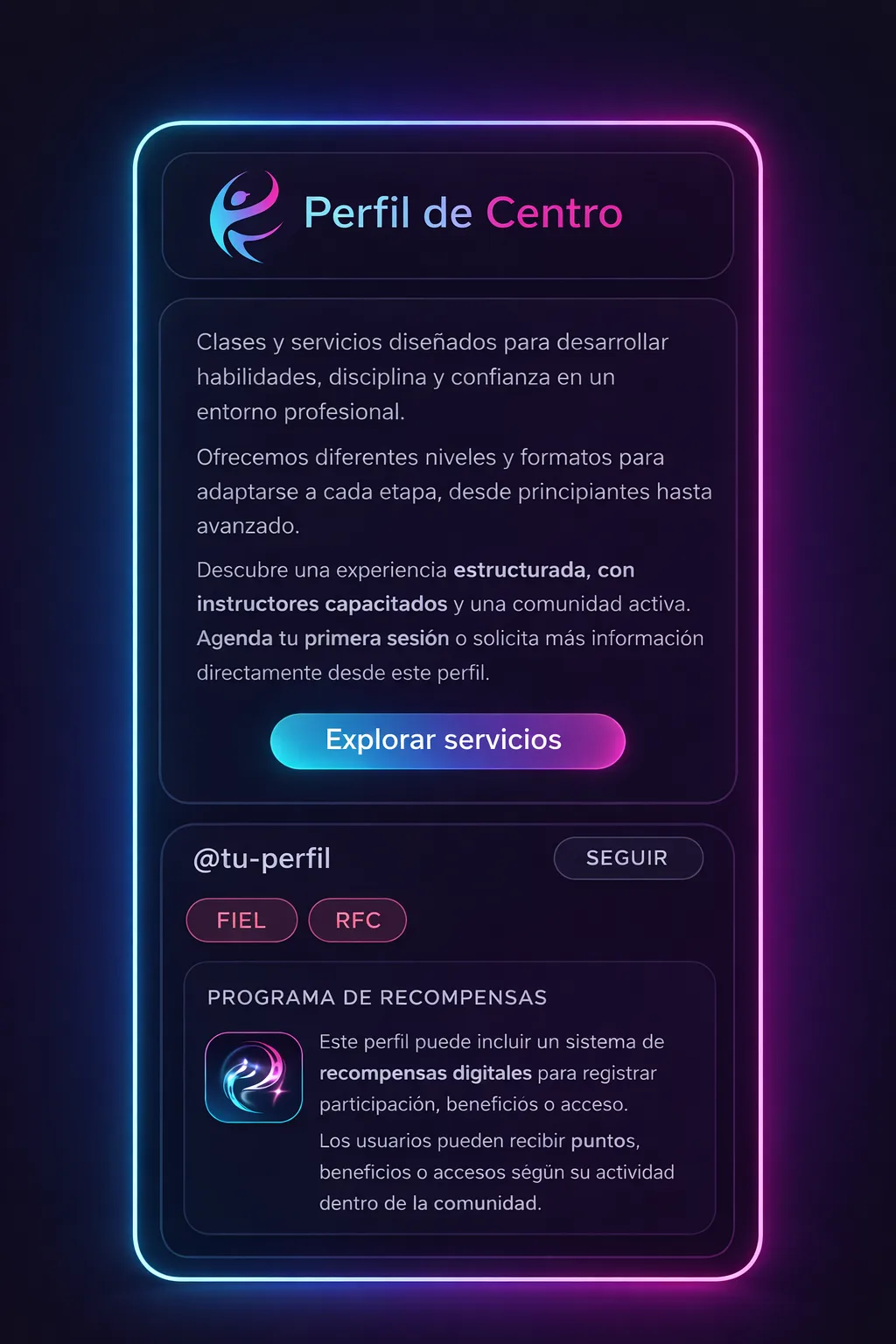 Configuración básica de perfil | Jason