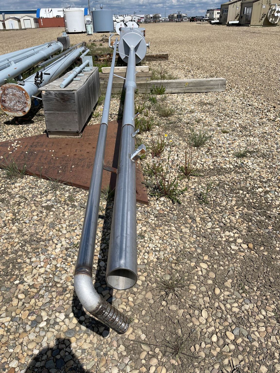 Fuelled | Flare Stack - 4" x 40' Flare Stack with Integral Knockout