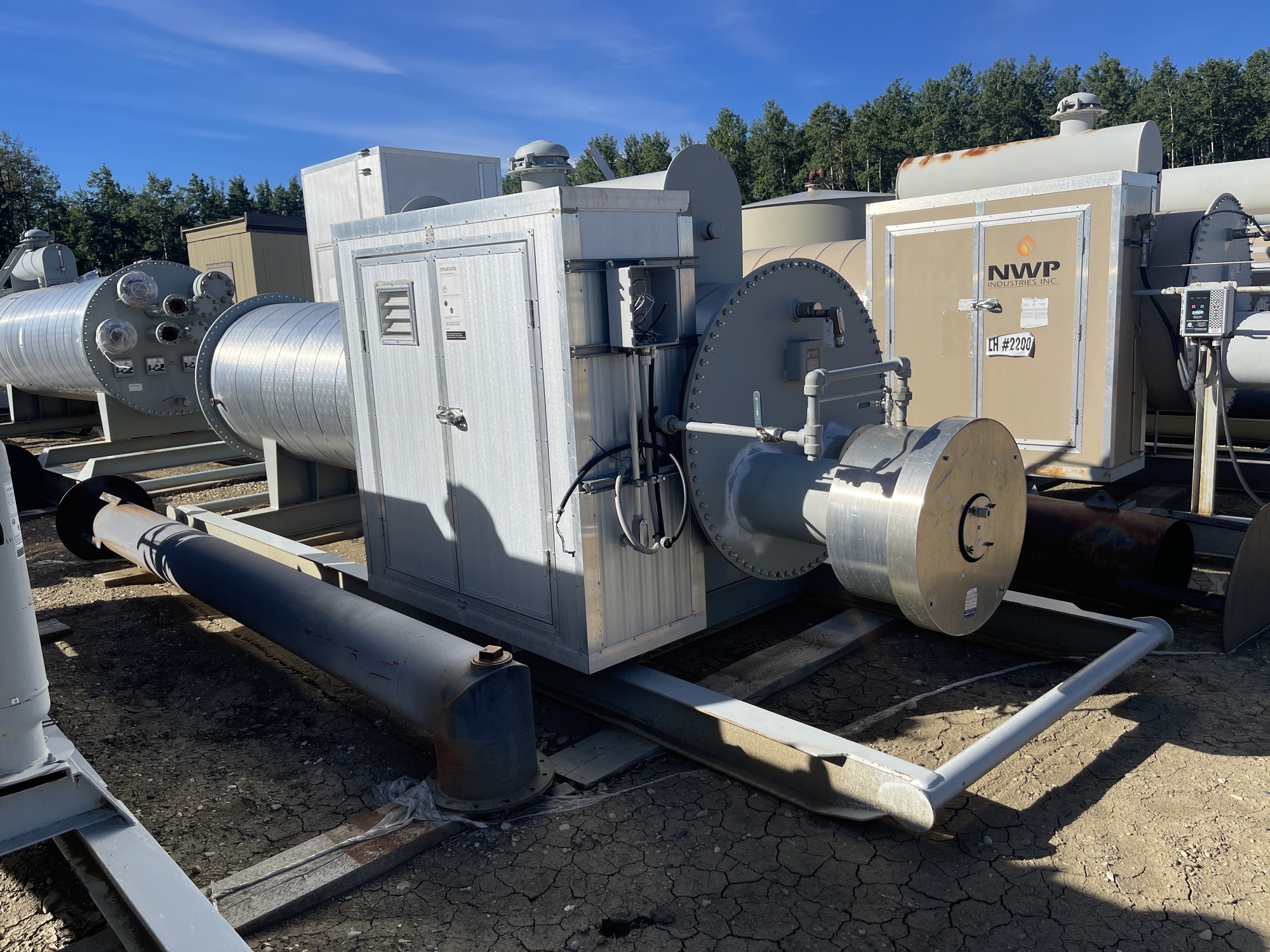 Fuelled | Line Heater - 1.0 MMBTU 2500ANSI Sour Skidded Line Heaters w ...